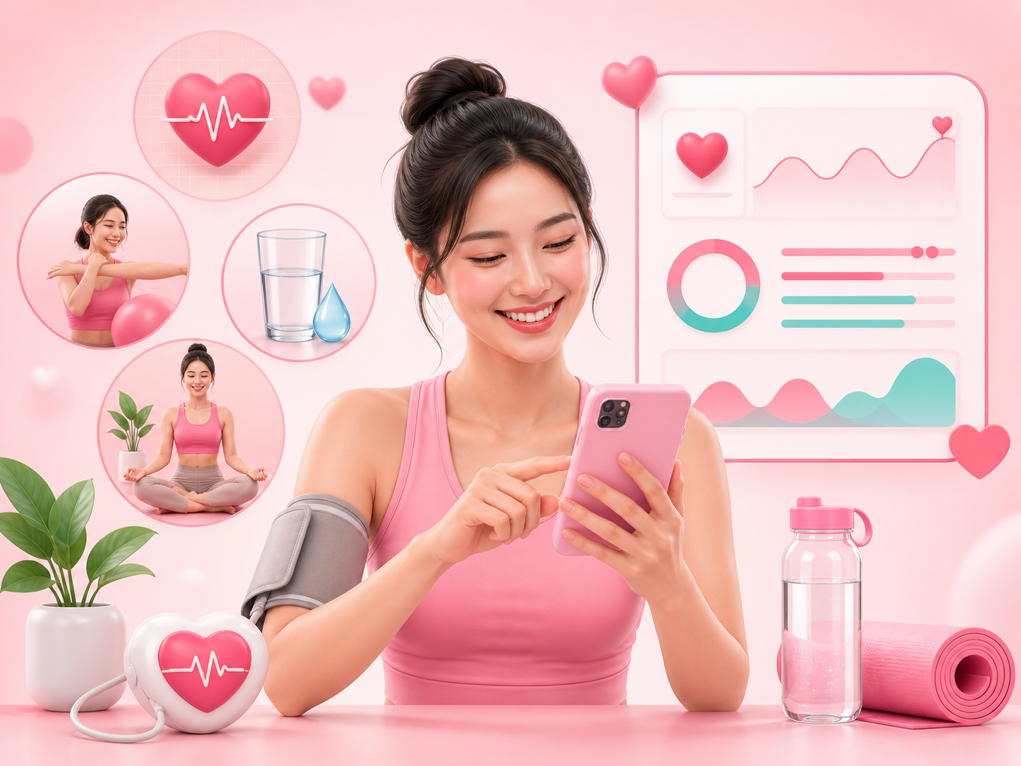 ติดตามความดันโลหิตและสุขภาพ