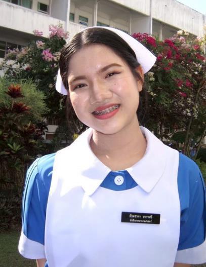 ภาพนางสาวอัจฉราพร ธาราศรี ชื่อเล่น อ๊ะอาย